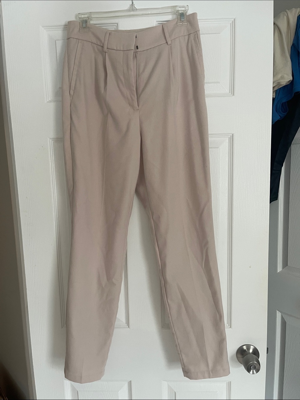 Express Light Blush/Tan Women's Dress Pants